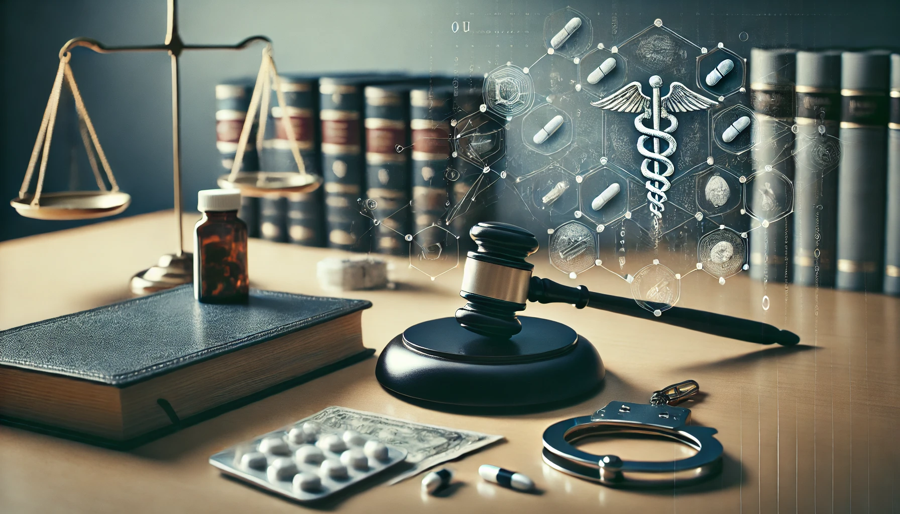 defensa en un delito contra la salud pública