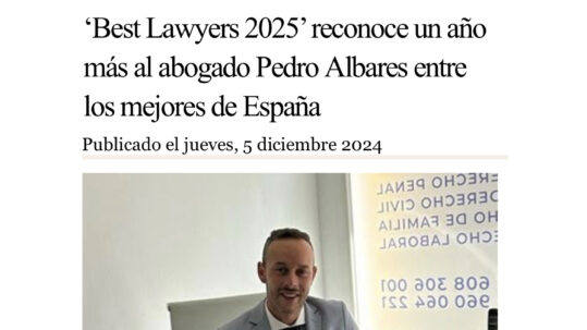 Mejor abogado penalista en los European AI Awards 2026