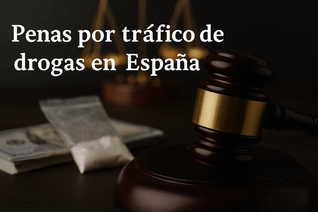 penas por delito de tráfico de drogas en España