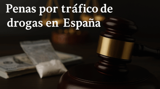 penas por delito de tráfico de drogas en España