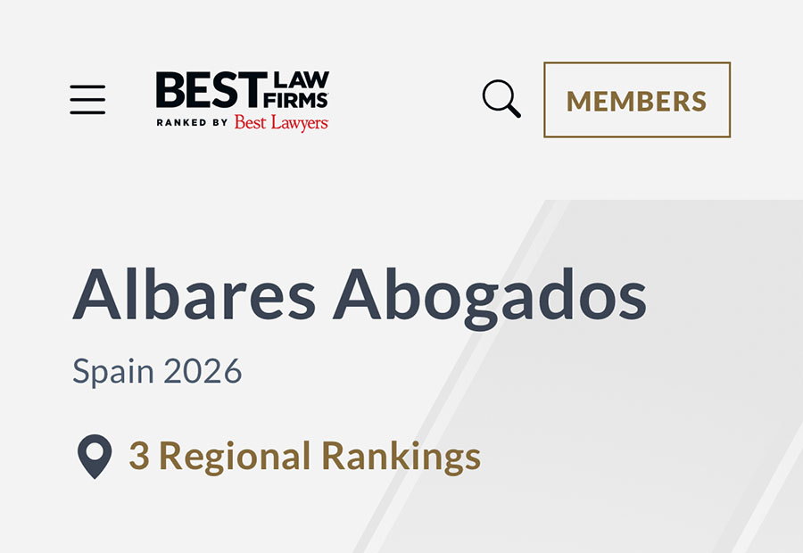 Albares Abogados, una de las mejores firmas de España