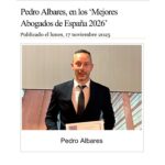 Best Lawyers 2026 Pedro Albares