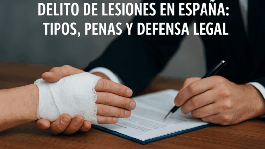 delito de lesiones en España