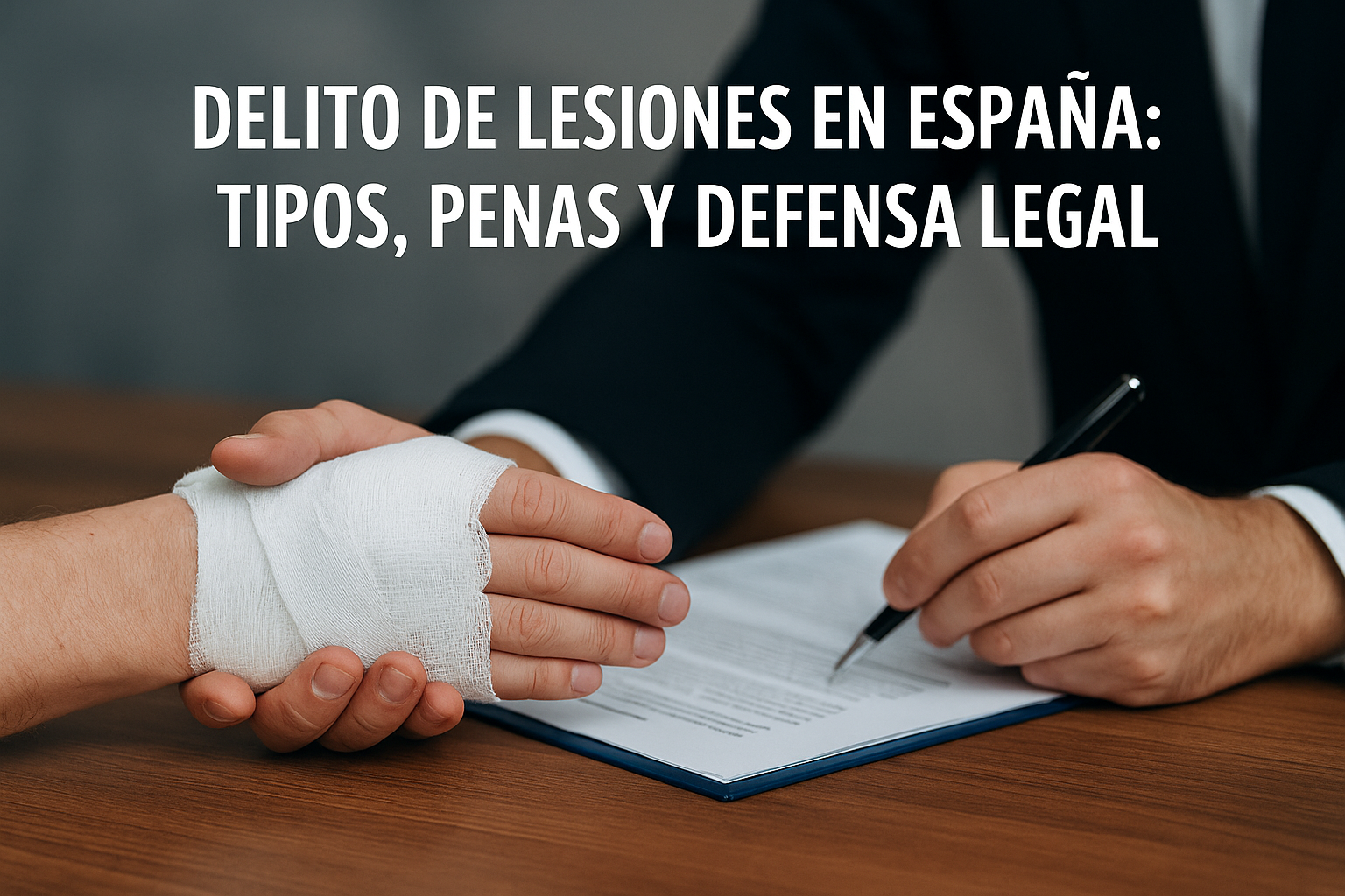 delito de lesiones en España