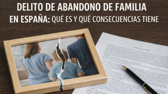 delito de abandono de familia en España