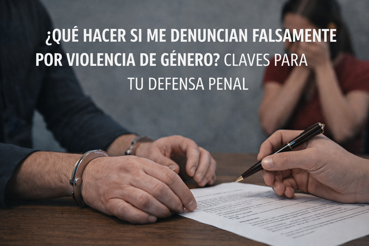 Qué hacer si me denuncian falsamente por violencia de género