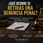 retirar una denuncia penal