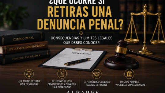 retirar una denuncia penal