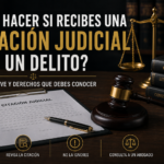 qué hacer si recibes una citación judicial
