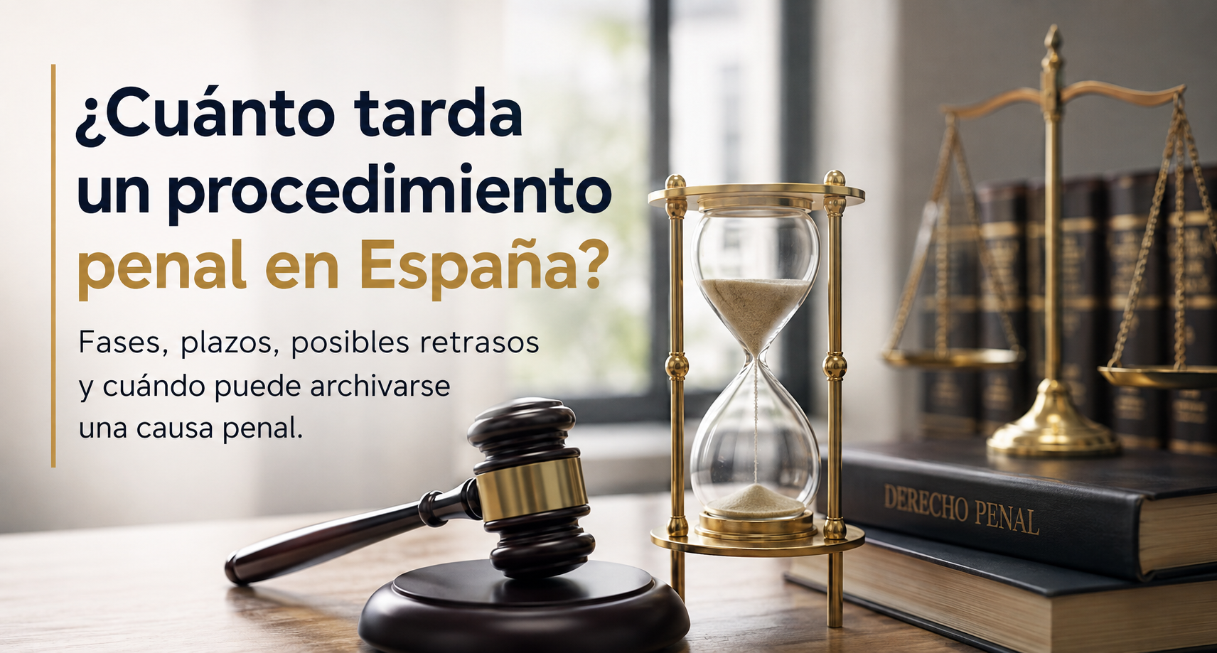 cuánto tarda un procedimiento penal en España