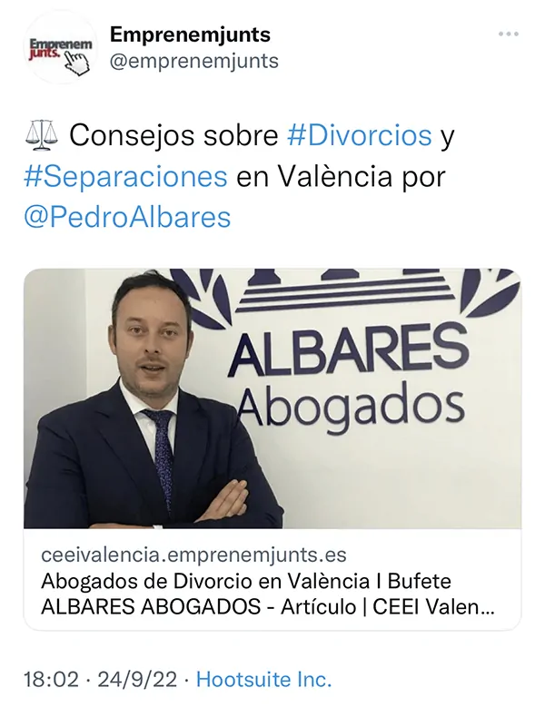 Consejos ante un divorcio en Valencia