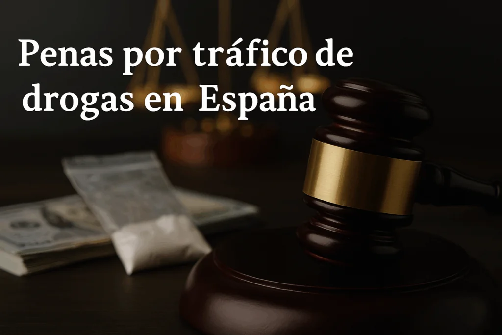 penas por delito de tráfico de drogas en España