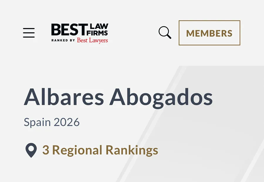 Albares Abogados, una de las mejores firmas de España
