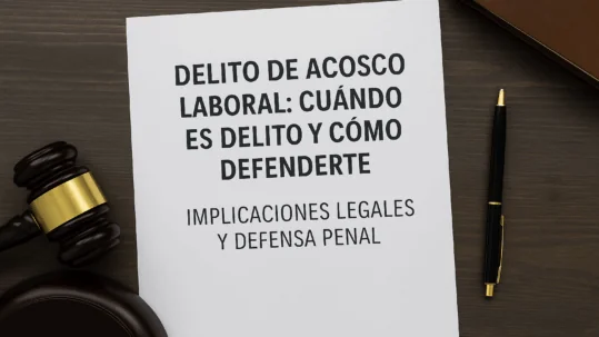 delito de acoso laboral