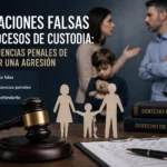 Acusaciones falsas en procesos de custodia