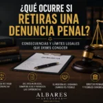 retirar una denuncia penal