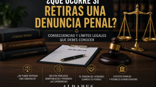 retirar una denuncia penal