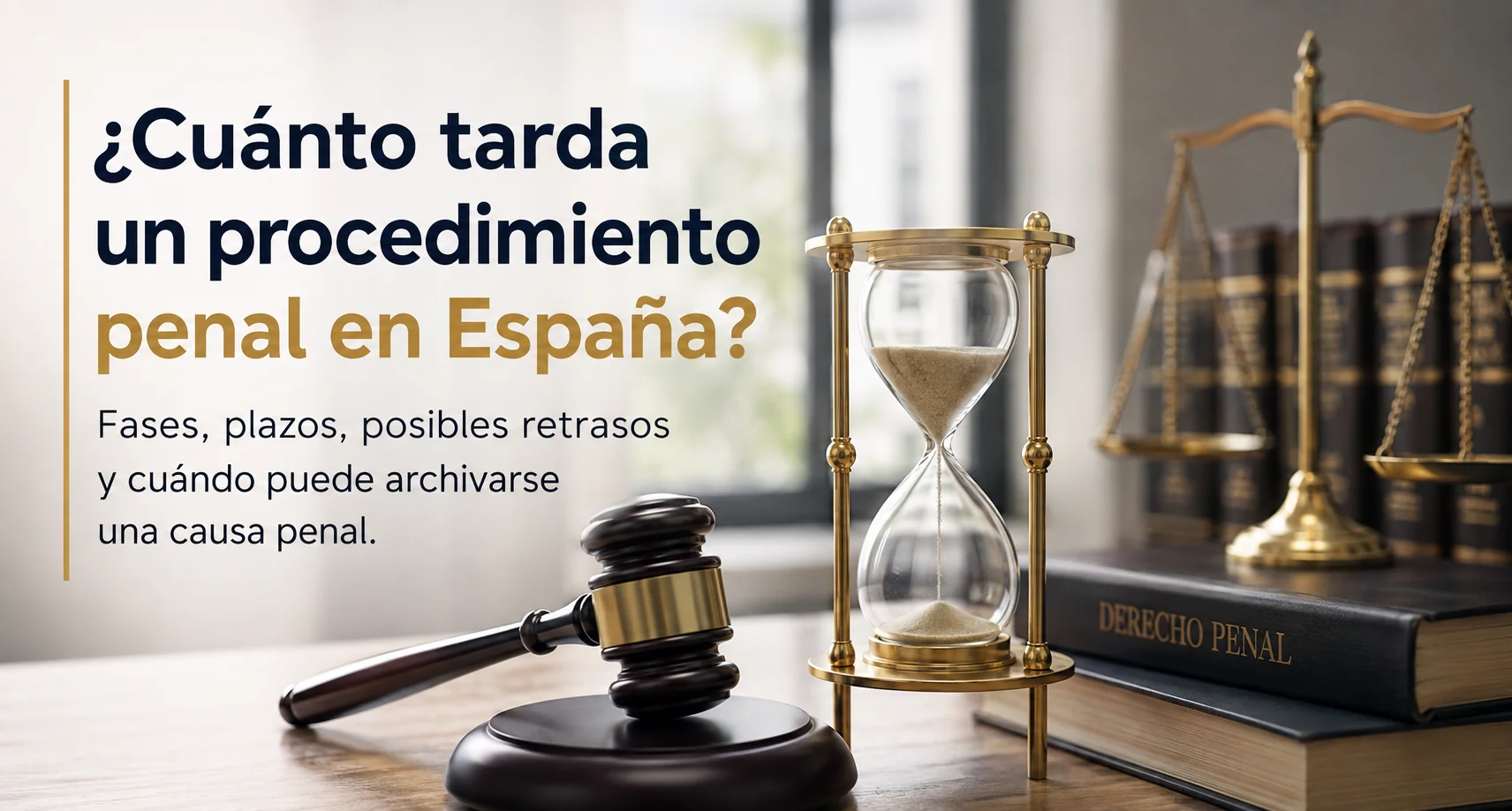 cuánto tarda un procedimiento penal en España