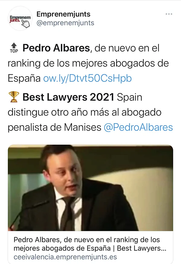 Albares en Emprenem Junts