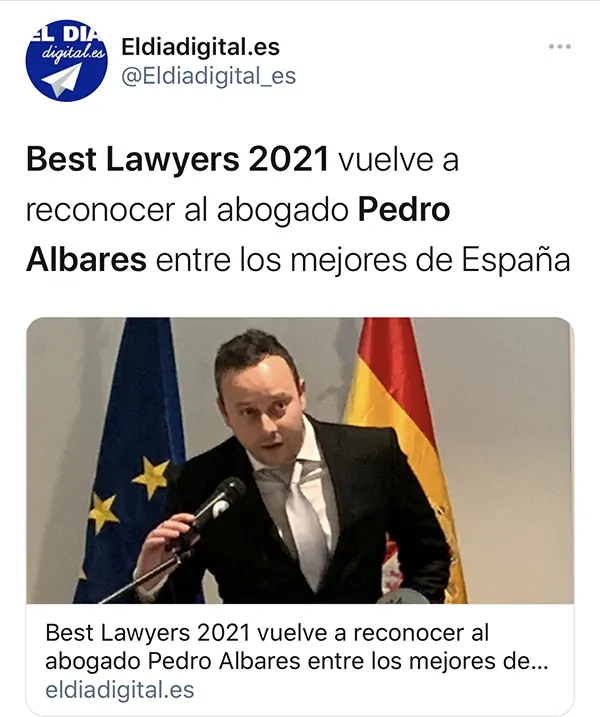 Albares Abogados en El Día Digital