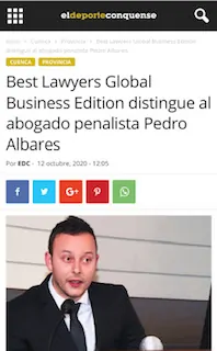 Albares Abogados en los medios
