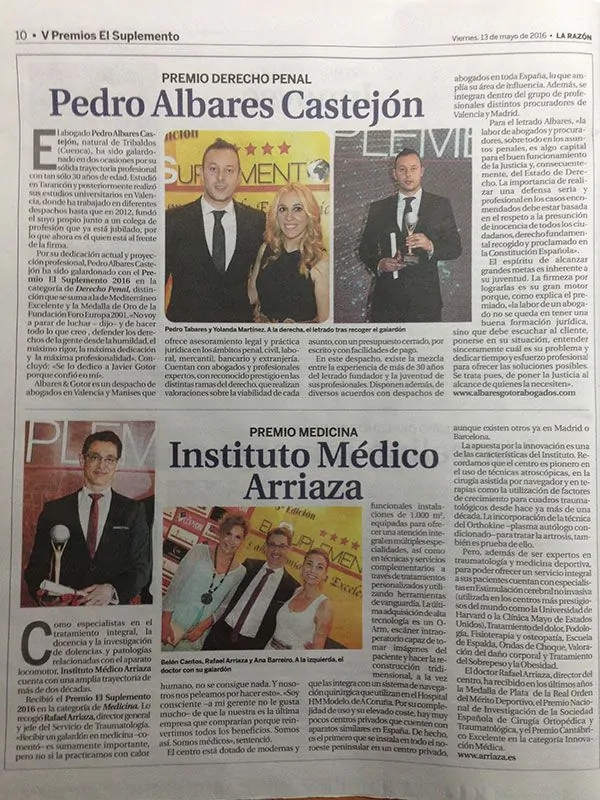 Pedro Albares en La Razón